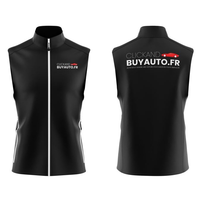 Bodywarmer Softshell ClickAndBuyAuto.fr – Image 2