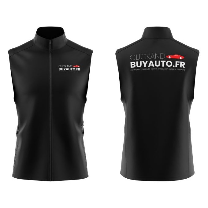 Bodywarmer Softshell ClickAndBuyAuto.fr – Image 3