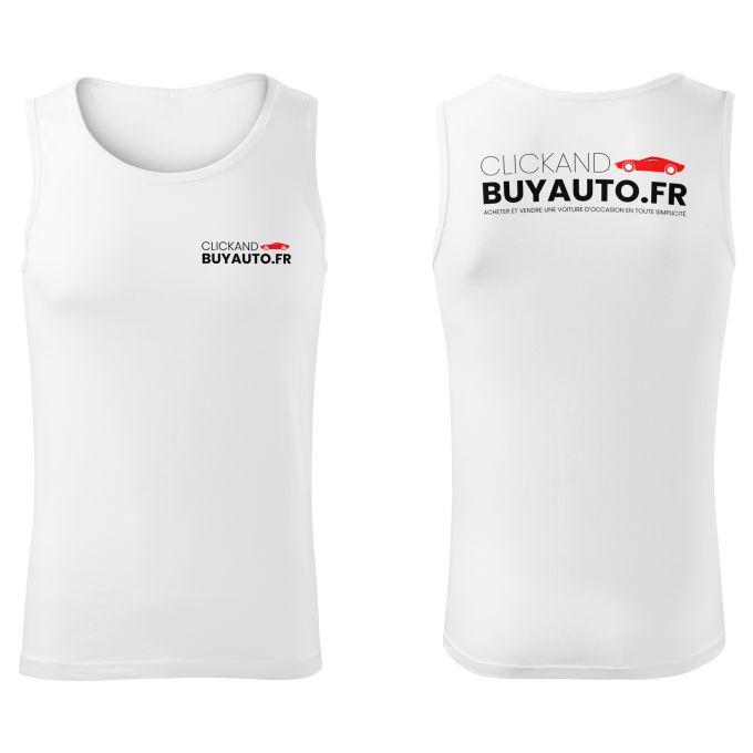 Débardeur Homme ClickAndBuyAuto.fr – Image 2