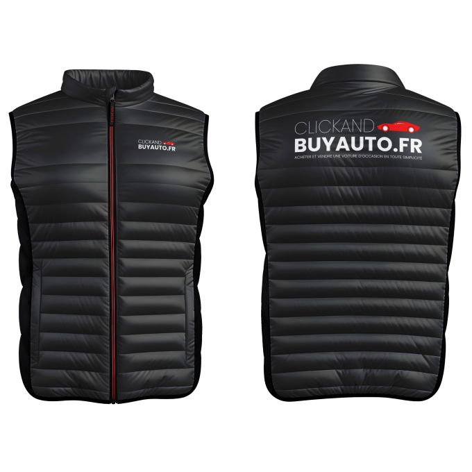 Doudoune sans manche Bi-Matière ClickAndBuyAuto.fr – Image 3