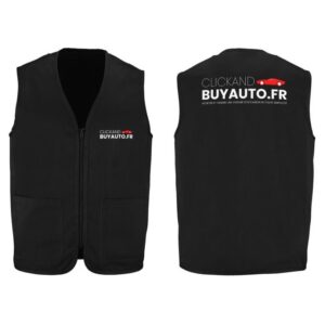 Gilet sans manches ClickAndBuyAuto.fr