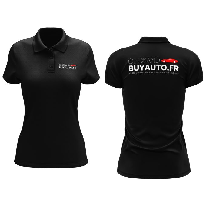 Polo Femme ClickAndBuyAuto.fr