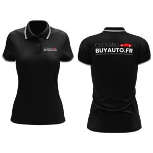 Polo Femme Contrasté ClickAndBuyAuto.fr