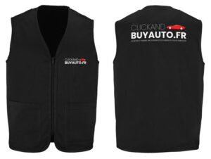 Gilet sans manches ClickAndBuyAuto.fr